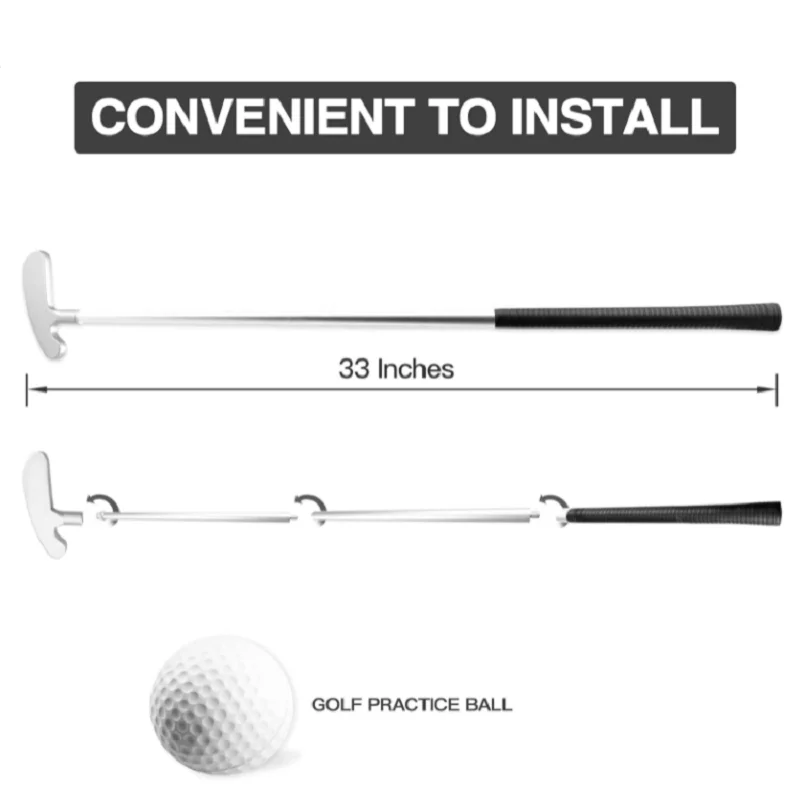 Modernizované golf hůl pro jamkoviště s golf alignment linky golf kluby sada pro golf milenci mini 33