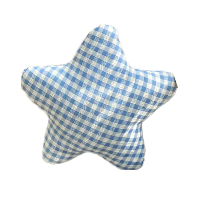 Whimsical Star Plush Decorative Pillow for Bedroom & Living Room