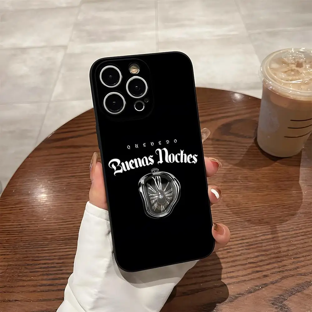 Hot Singer Q-Quevedo Buenas Noches Premium Phone Case - Stylish Protective Back Cover