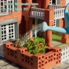 Mini DIY Abricklayer Buildsahouse Cottage Building Villa Simulation Mini Brick Assembly Block Children House Building Toy Gift 3