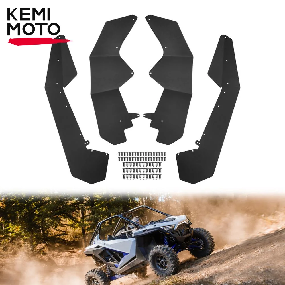 Polaris Xp Pro Fender Flares Front Rear Fender Flares Kit Atv&utv