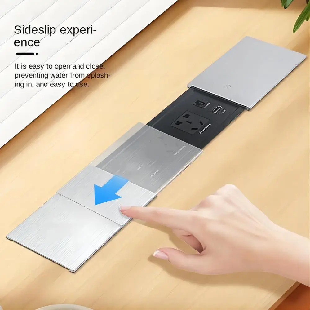 MANLEIKE-enchufe oculto de mesa, toma de corriente para escritorio,  oficina, conferencia, con USB, carga inalámbrica, red, Hdmi - AliExpress, image size:1000x1000