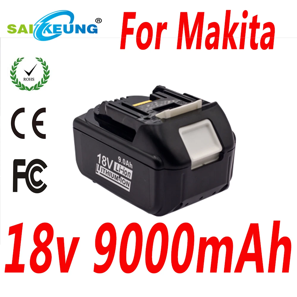 Заменить аккумулятор Makita 18 в Tool BL1850B 4 0 Ач 6 7 8 9 совместим с BL1840B BL1860B BL1830 BL1815 BL1820 |