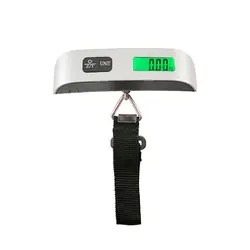 Compact Digital Travel and Fishing Scale - Multipurpose Electronic Luggage Weighing Device (Strap)