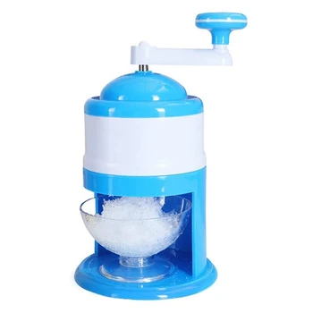 Hand-Shaved Ice Machine Manual Fruit Smoothie Machine Mini Household Small Ice Crusher Ice Machine 1