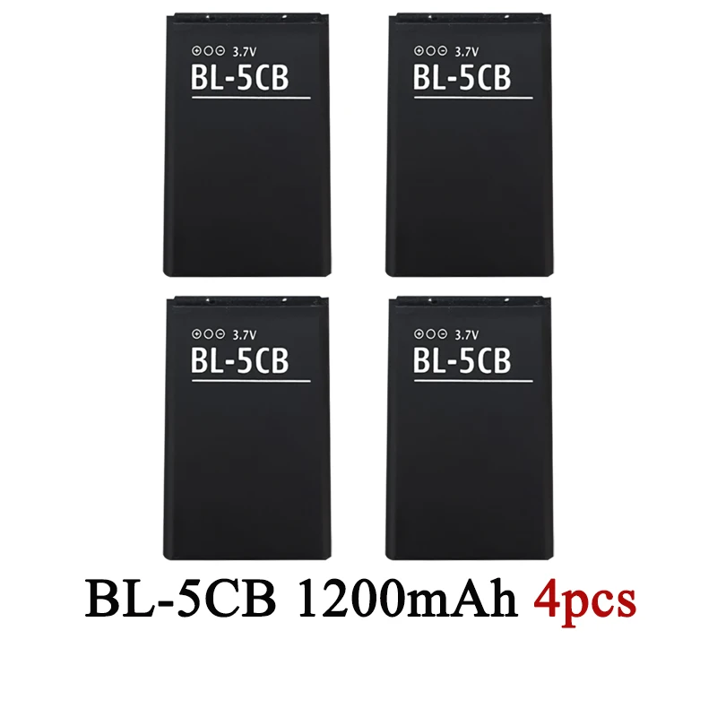 BL-5CB 1200mAh 4PCS
