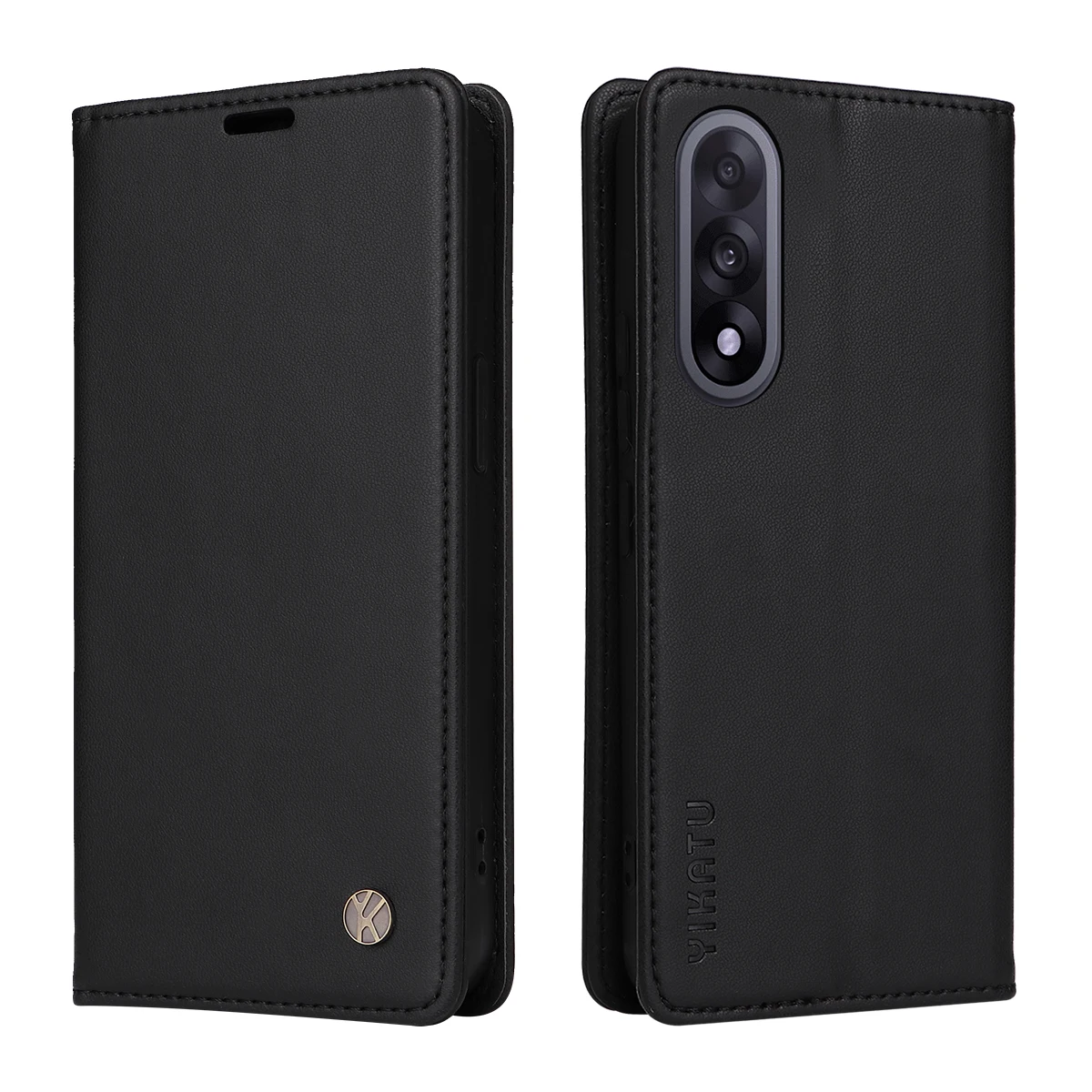 Magnetic Leather Wallet Flip Cover - Slim Premium Case