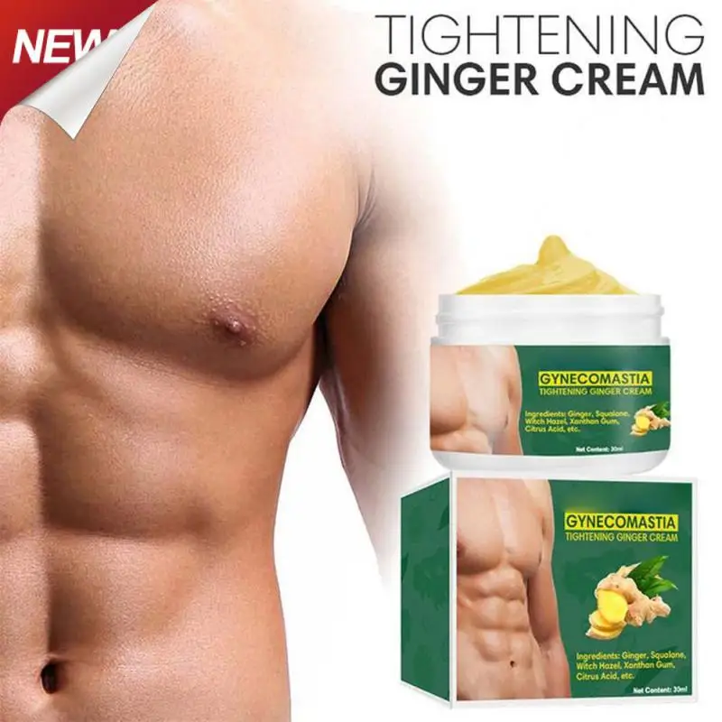 

30ml Tightening Ginger Cream Unisex Body Chest Shaping Firming Abdominal Massage Cream Slimming Product For Man Women