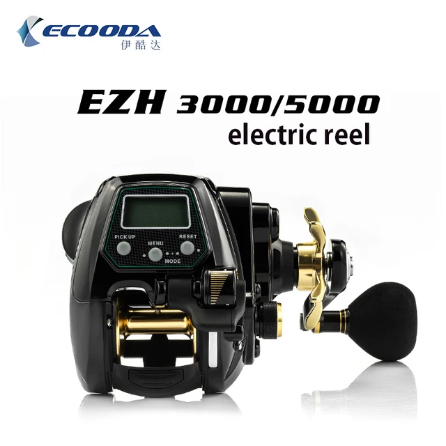 ECOODA EZH 3000/5000 Electric Reel Saltwater 12V DC Fishing Reel