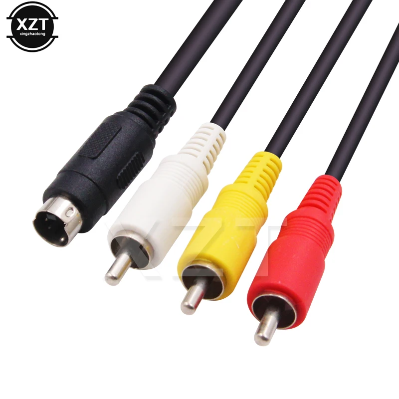 Nuovo Cavo Av Da 1.2M Connettore Dvi Dv A 10 Pin A 3 Rca S-Video Per Videocamera Sony Handycam Fotocamera Digitale Cavo A/V Vmc-15Fs