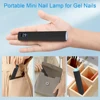 LULAA Handheld Mini UV LED Nails Drying Light Nail Lamp for Gel Polish Manicure Portable Nail Dryer With Display Nail Art Tools 6
