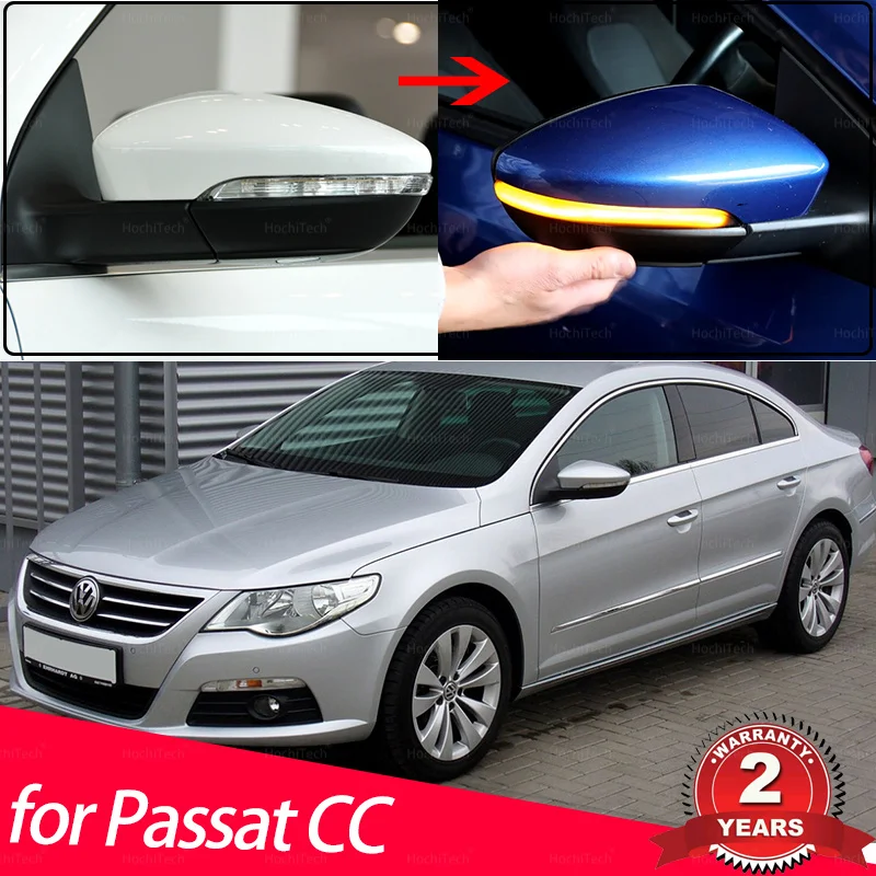 ForVolkswagenVWPassatCC20082016LEDDynamicTurnSignalBlinkerSequentialSideMirror