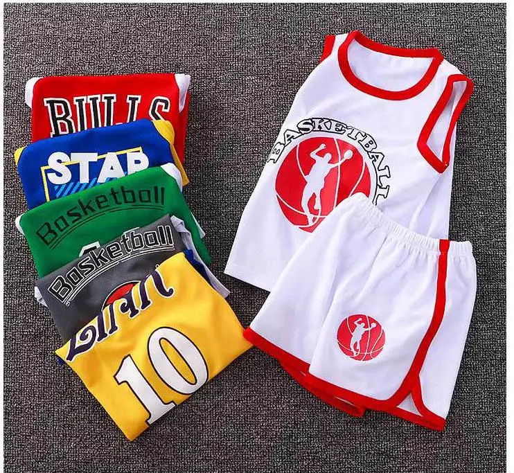 Children's Clothes Summer Boys Clothing Sets Baby Girls Tracksuit Fashion Vest+short 2pcs Suit Girls Costume Kids Outfits Sports Clothing Sets	