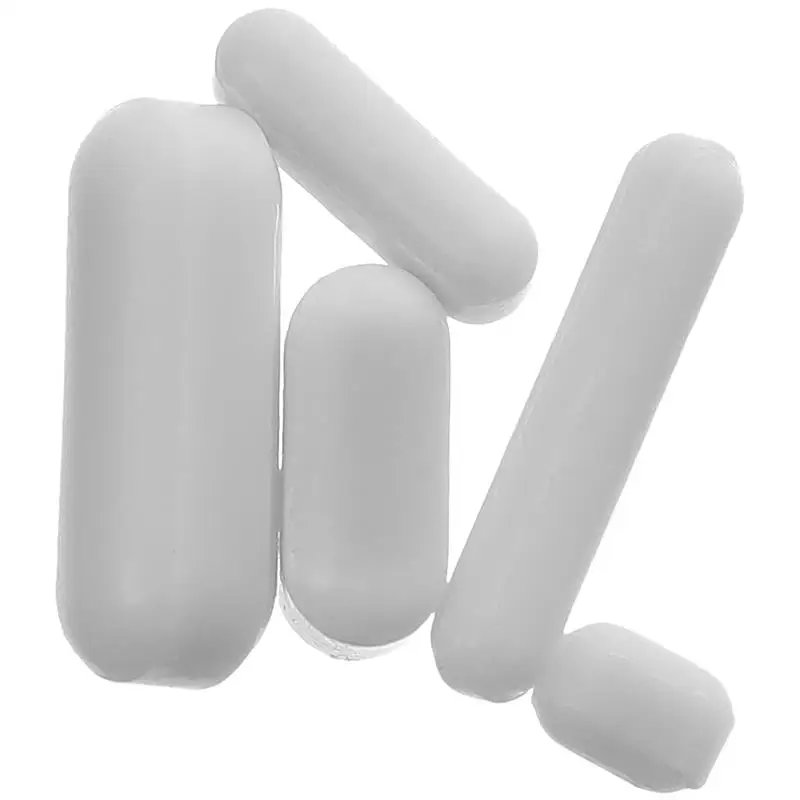 5 Pcs Laboratory Magnetic Bar Cylindrical Magnetic Stirrer Rod Stirrer-Mixer Stir Bars Stirrer for Chemistry magnetic stirrer magnetic stirring rod