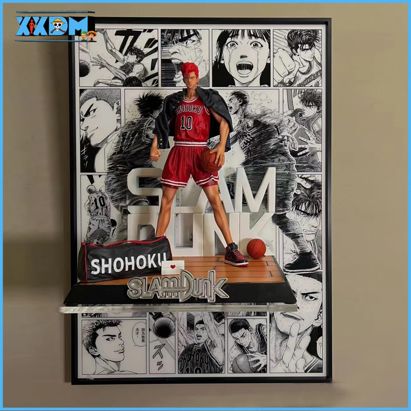 

Wall Decor Slam Dunk Master Anime Decorative Painting Sakura Blossom Path Comic 3D Stereo Painting Cartoon Home Decorations