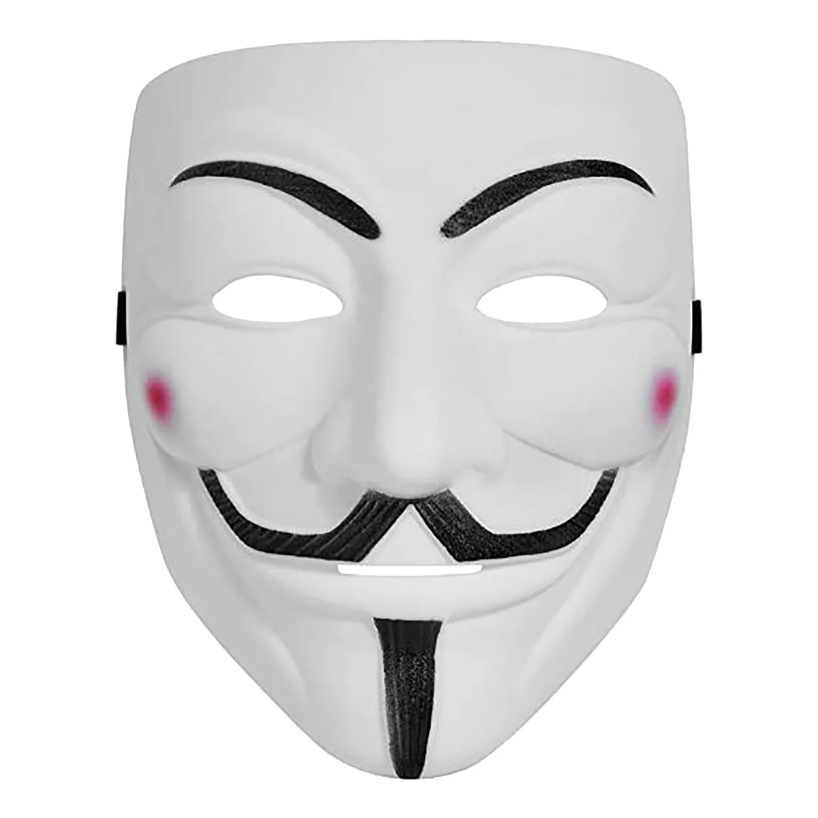 1pc Halloween Face Mask Black White V For Vendetta Hackers Cos Mask Halloween Cosplay Party Diy Masks Anime Anonymous Headwear face mask halloween mask party masks 3d face masks