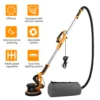 1390W Electric Sander Drywall Sander 5 Variable Speed 800-1800 RPM Wall Sander with Extendable Handle 20 Pcs Sanding Discs 1