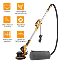 1390W Electric Sander Drywall Sander 5 Variable Speed 800-1800 RPM Wall Sander with Extendable Handle 20 Pcs Sanding Discs 1