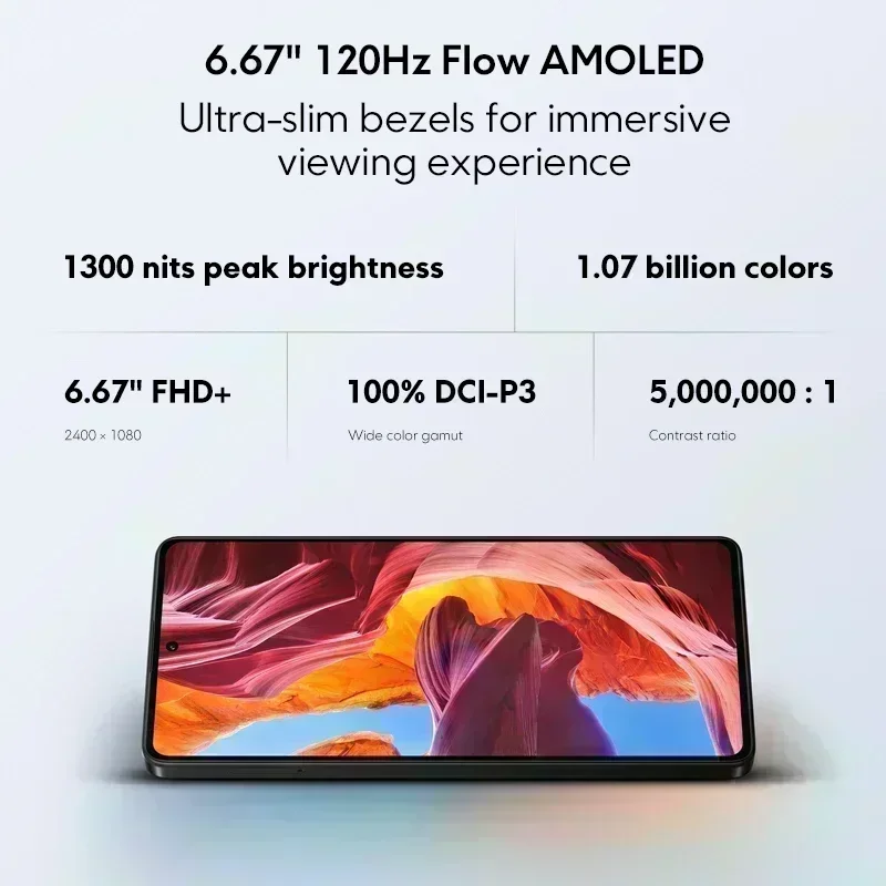 【World Premiere】Global Version Smartphone Helio G99 Ultra 120Hz Flow 64MP Triple Camera with OIS 67W turbo charging 5