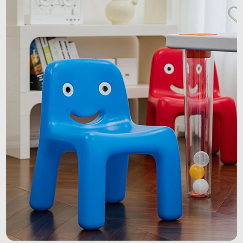 

Кресло для гостиной Ins со смайликом, спинка стула, стулья для письма, пластиковые экологически чистые стулья для учеников