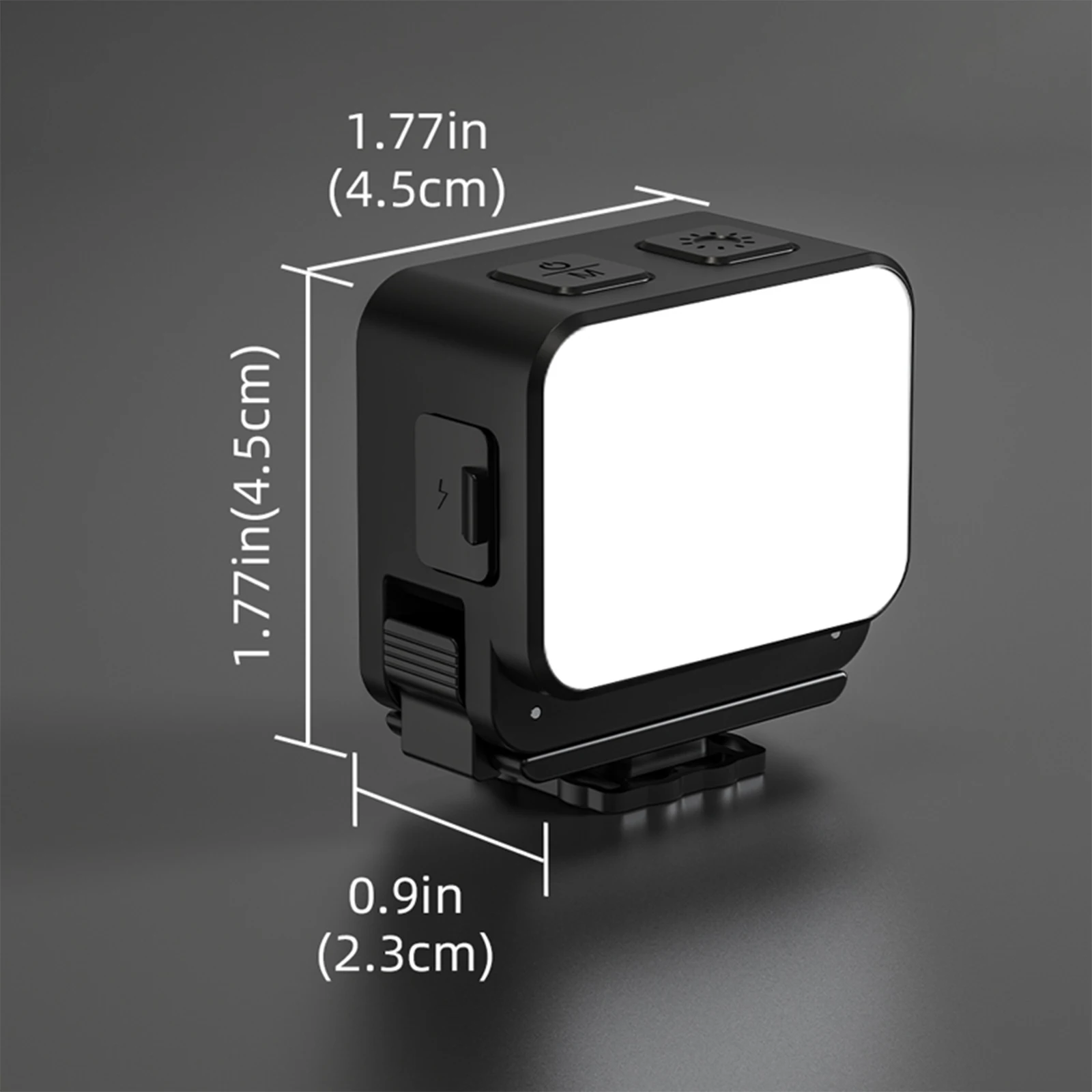 Lumière LED magnétique pour caméra action Osmo Action 6 Nano - 600mAh