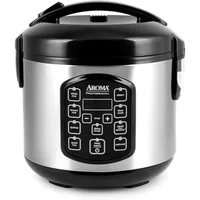 Rice Cooker, 4-Cup Uncooked 2.5 Quart, Programmable Digital Controls with Automatic Keep Warm Mode, Sensor Logic Technology 1