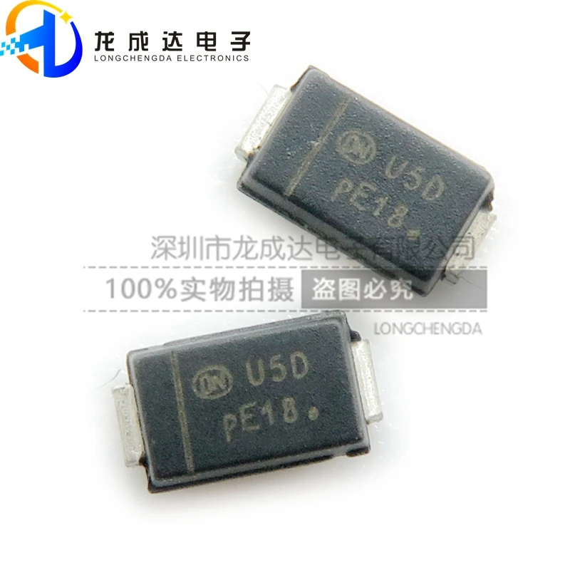 

20pcs original new ultra-fast recovery diode MURA220T3G MURA220 screen printing U5D DO-214AC SMA