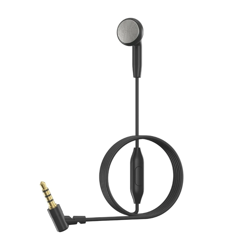 Single Side Earbud Mono Earpiece With Microphone for HandsFree Call Comfort Silicone Tip,Durability Wire Design DropShipping 4