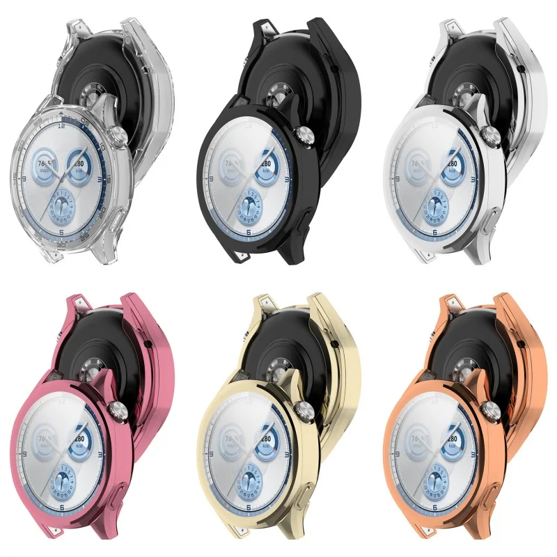 TPU All-Around Protective Bumper Cover for Watch GT6 - Screen Protector Case