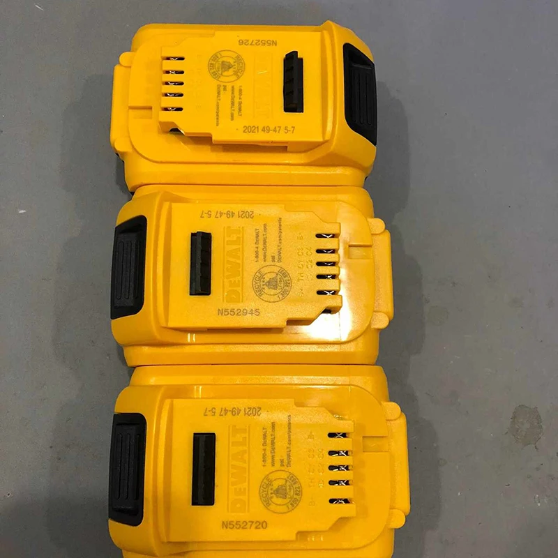 DEWALT 18V 20V Original Lithium Ion Battery 1.7AH 2AH 4AH 5AH DCB182 DCB184  DCB203 DCB204