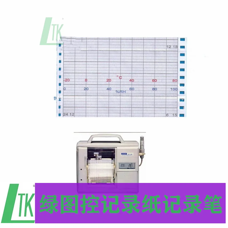 Per Sekonic Registratore Di Temperatura E Umidità St-50A Z-Fold Chart Paper He0140010