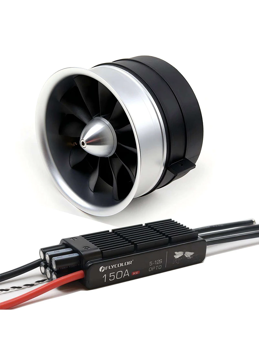 Moteur RC 120mm EDF + ESC 150A pour avion RC