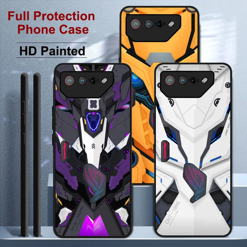 Per Rog 7 Custodia Per Asus Rog Phone 7 Fundas In Vetro Temperato Rog7 Cover Per Telefono Per Asus Rog 2 Rog 3 Rog 5 Rog 5S Rog 6 Fundas