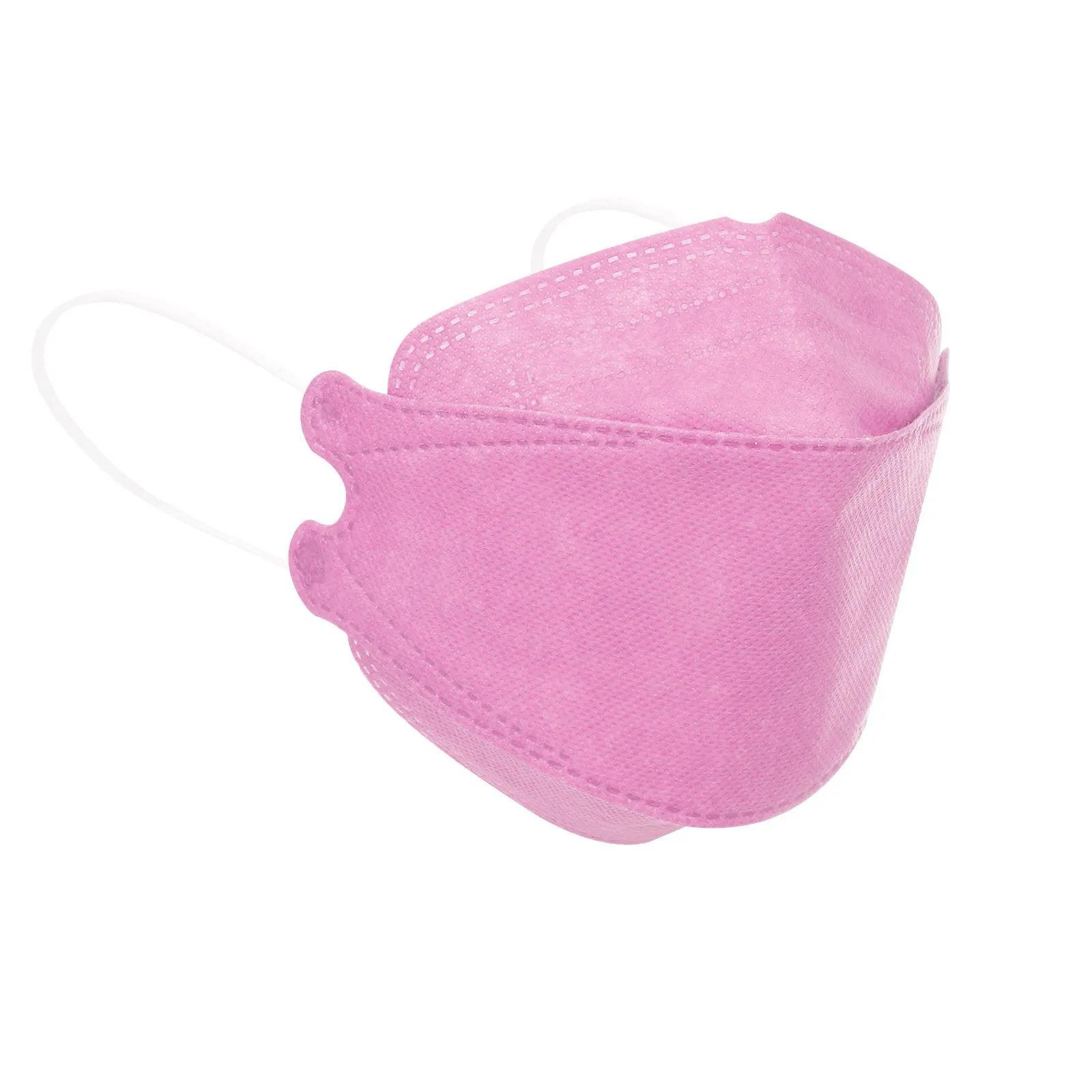 50pc Adult Disposable Mask For Face Mask Droplet And Haze Prevention Fish Non Woven 4-ply Masks Cubrebocas Headband Маска