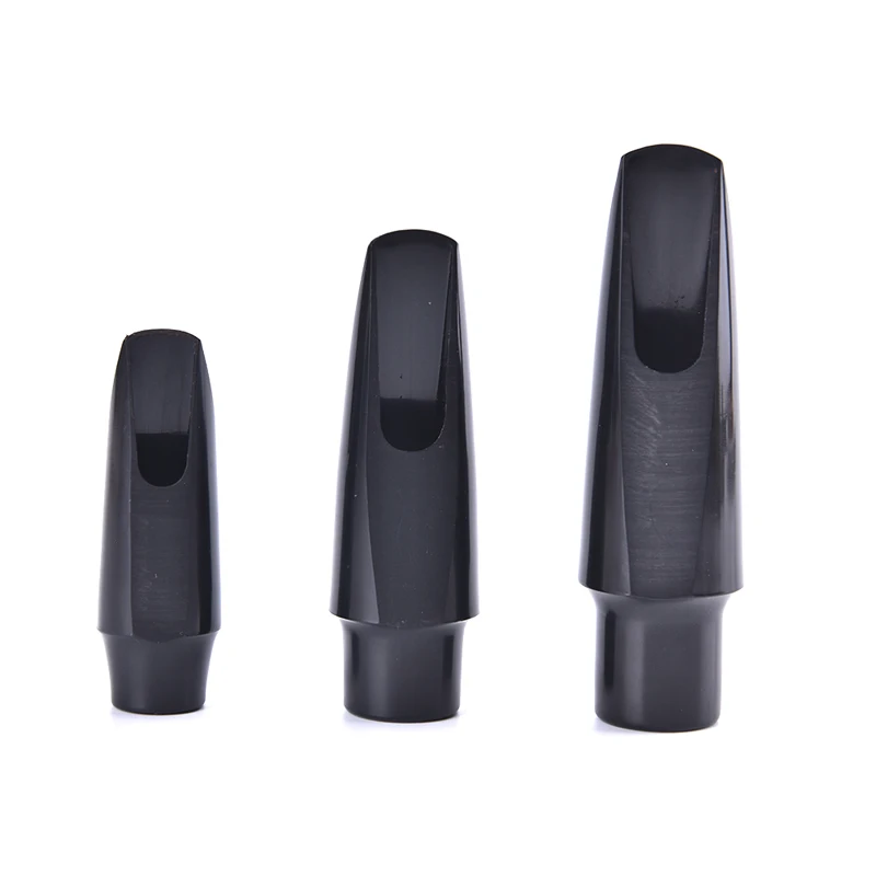 

1Pc Black Saxophone Mouthpiece High Quality Professional Soprano / Tenor / Alto Saxophone ABS Plastic Mouthpiece Easy To Install