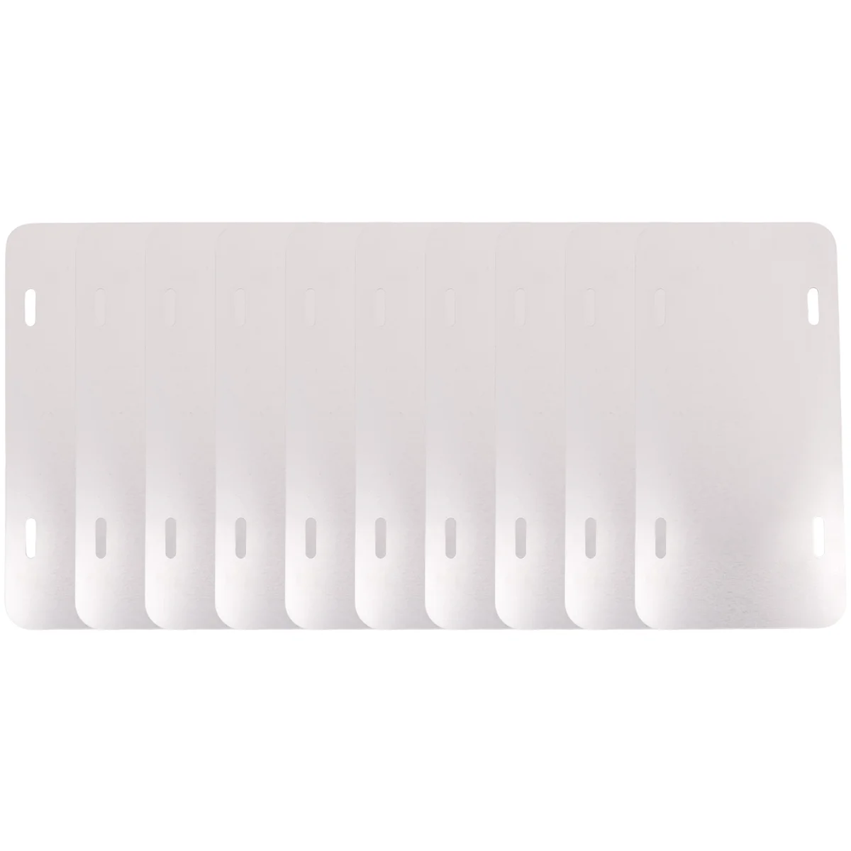 

6 дюймов x 3 дюйма, 10 упаковок, искусственная идентификация, Термотрансферная картинка «сделай сам», Алюминиевая бирка для номерного знака