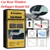 Car Rear Window Defogger Repair Kit Repair Heater Grid Lines Fix Heater Glass Lines Defroster Grid Auto Care Accessories Kit 1