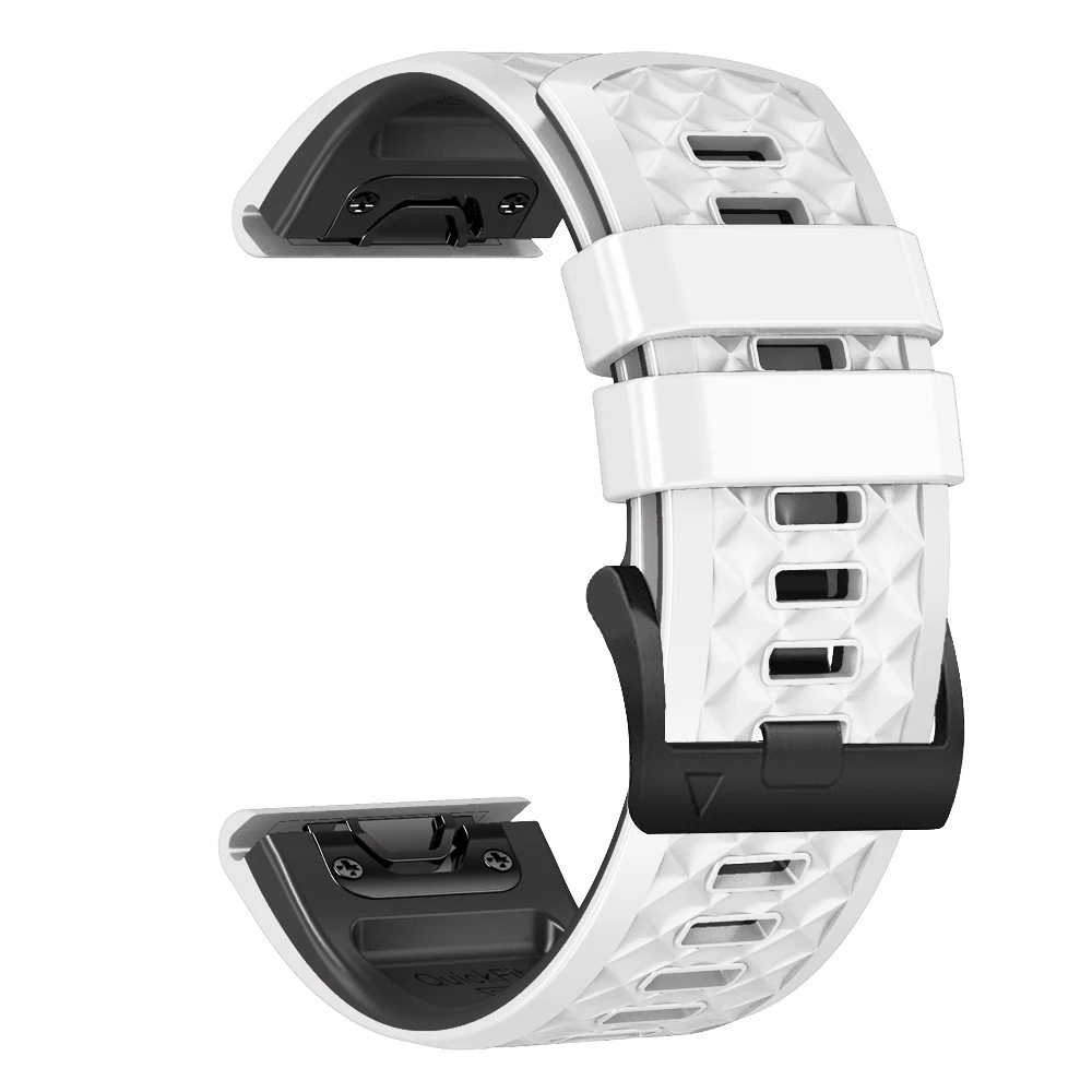Versatile Silicone QuickFit Watchband, 22-26mm, Universal Fit