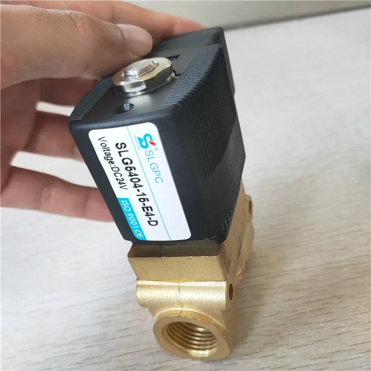 

SLGPC High Pressure High Temperature 1/2\" Solenoid Valve 2/2 JELPC Pneumatic EMC Diaphragm General Model SLG5404-15-E4-D