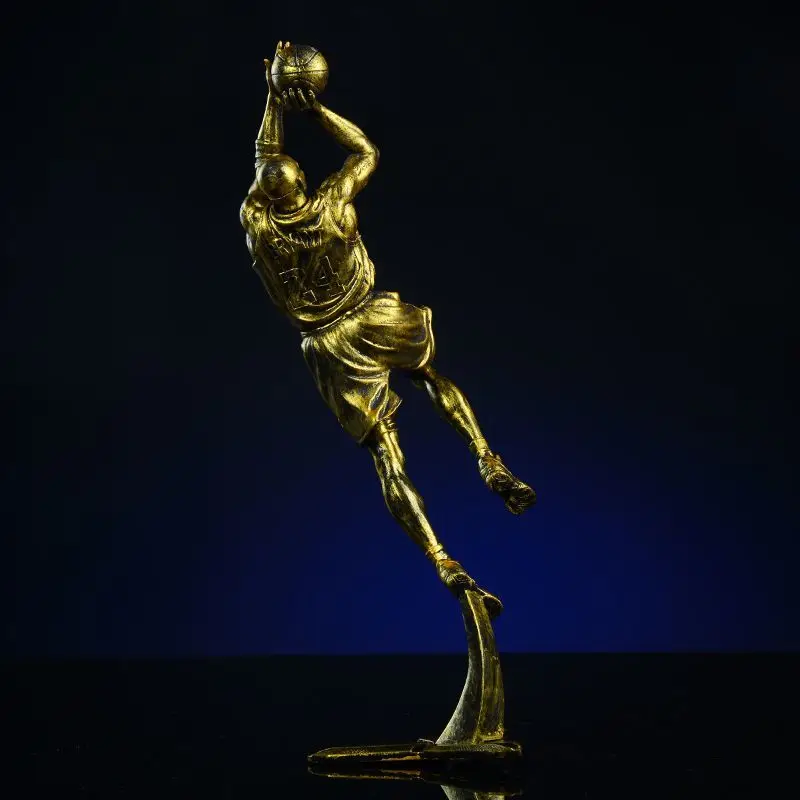 

Home Decoration Basketball Sculpture Action Figure Statue Devorative Figurine Desktop Accessories POP Art Ornaments Room Decor