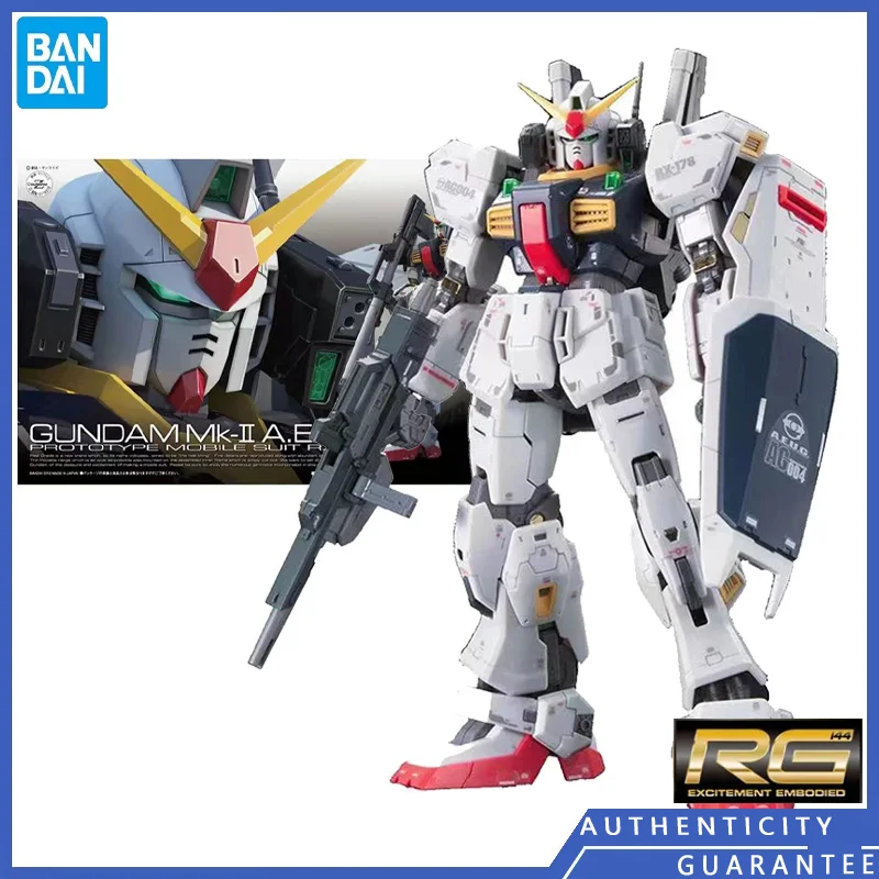 

[В наличии] Bandai RG 1/144 RX-178 Gundam Mk-II A.E.U.G. Оригинальная Сборная модель периферийные коллекционные игрушки экшн-фигурки