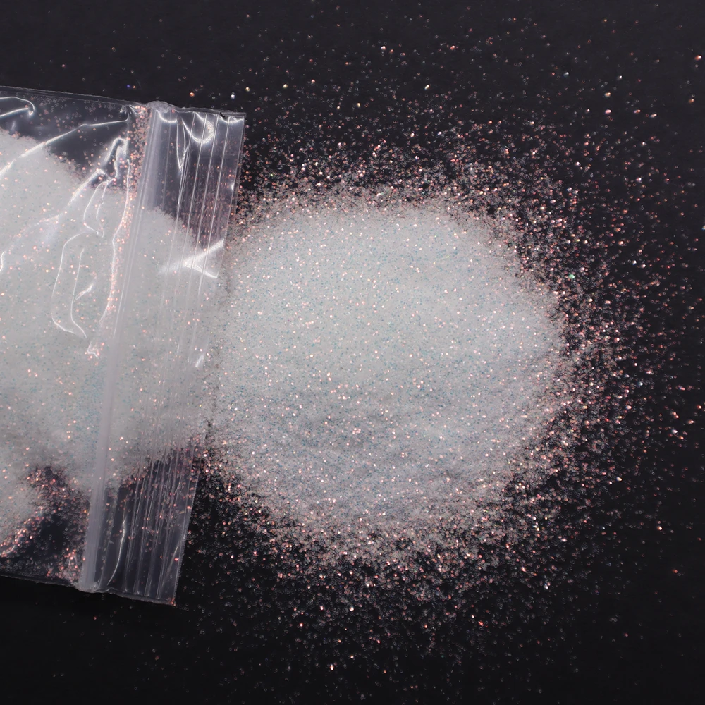 Luxurious Champagne Silver & Gold Fine Nail Glitter Powder