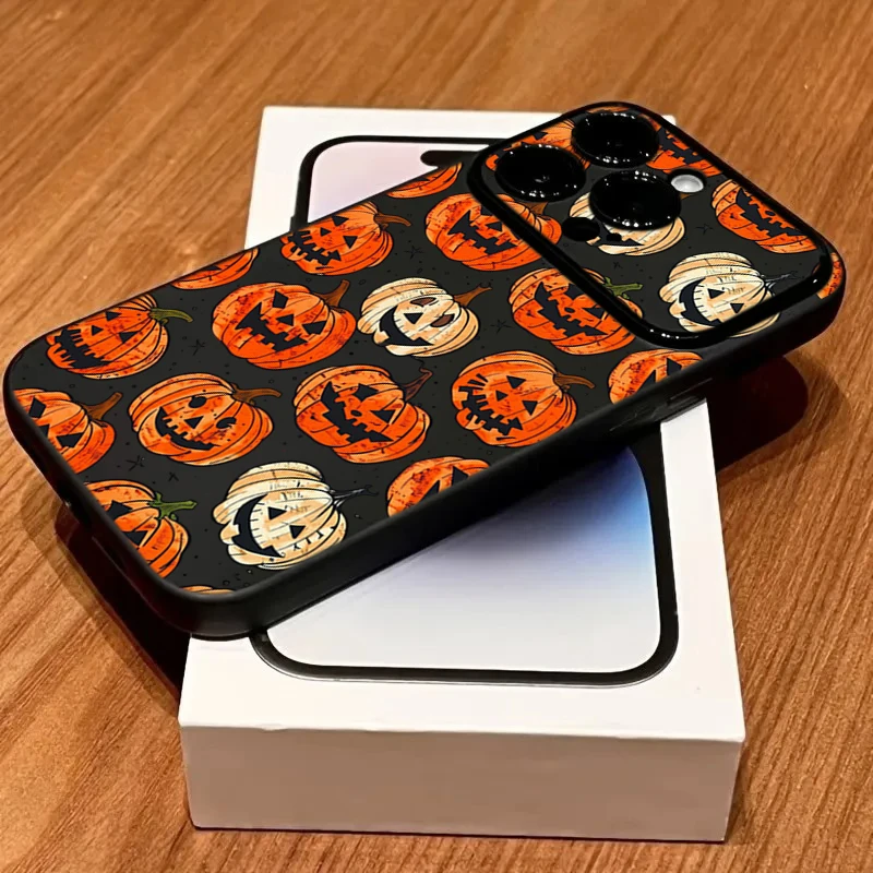 Adorable Cartoon Halloween Pumpkin Phone Case