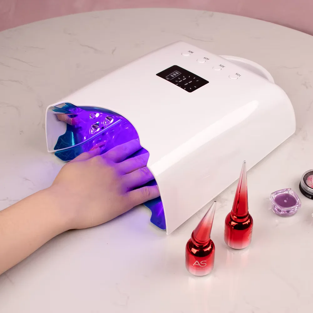 SIMINAIL Cordless UV Led Nail Lamp Powerful 78W Blue Light Dryer 90S Timing Manicure Machines for High End Salon 6