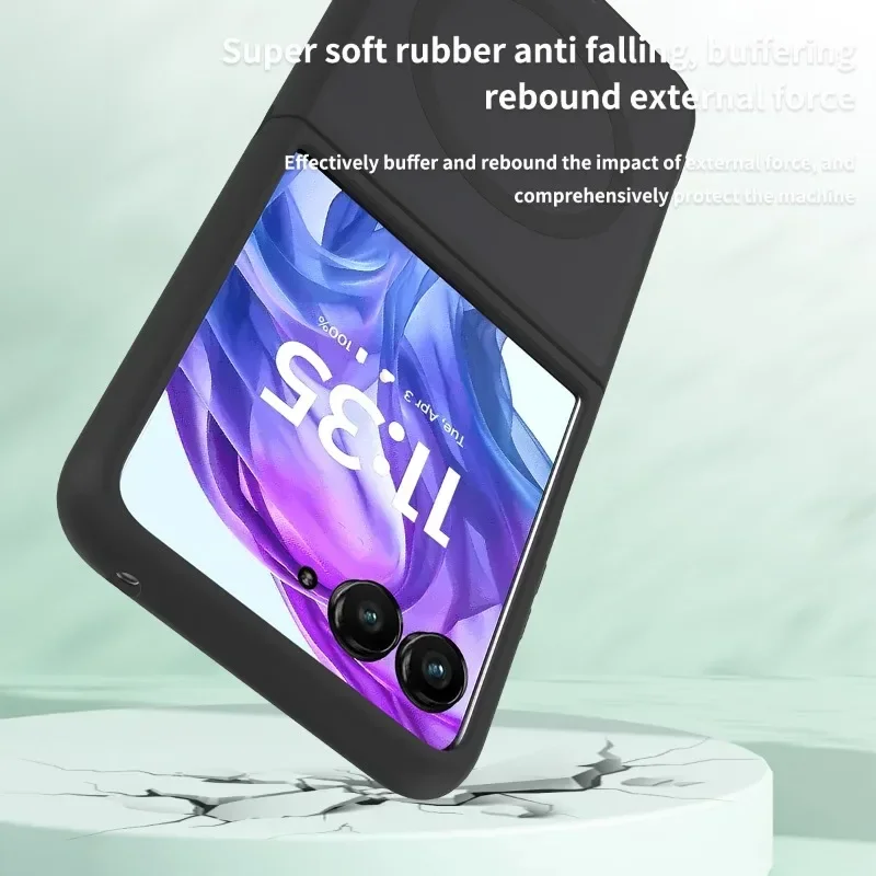 Frosted Anti-Drop Slim Magnetic Phone Shell with Skin-Feel Finish