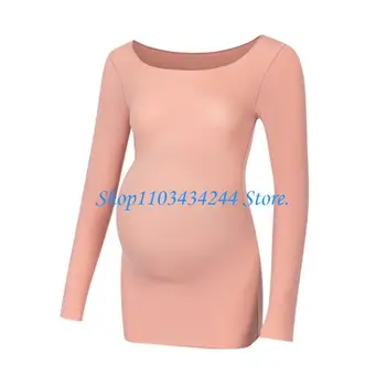 Nylon Fabric Maternity Underwear Set Gentle Warm Airy for Pregnancy Comfort