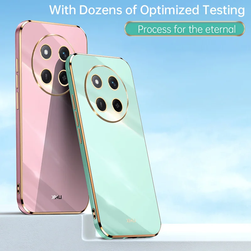 Enhanced 6D Plating Silicon Soft Phone Case Cover