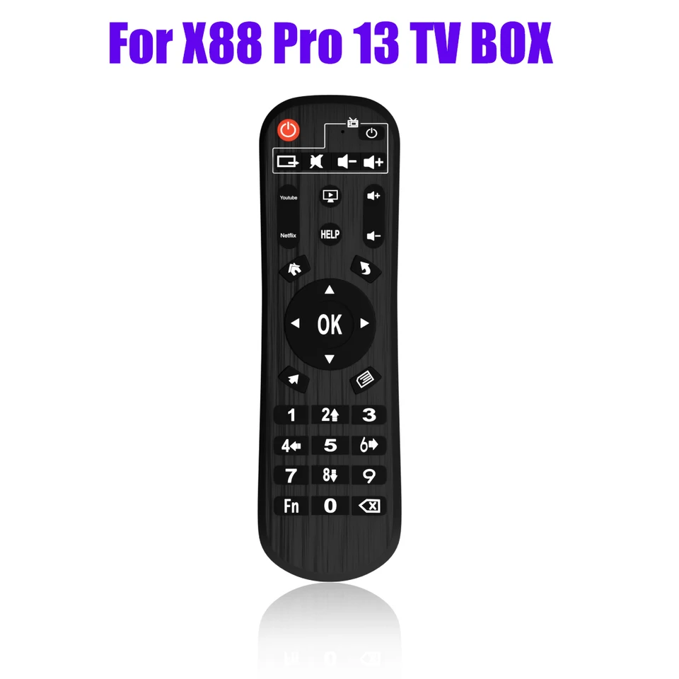 IR Wireless Remote Control For X88 PRO 13 Android TV BOX