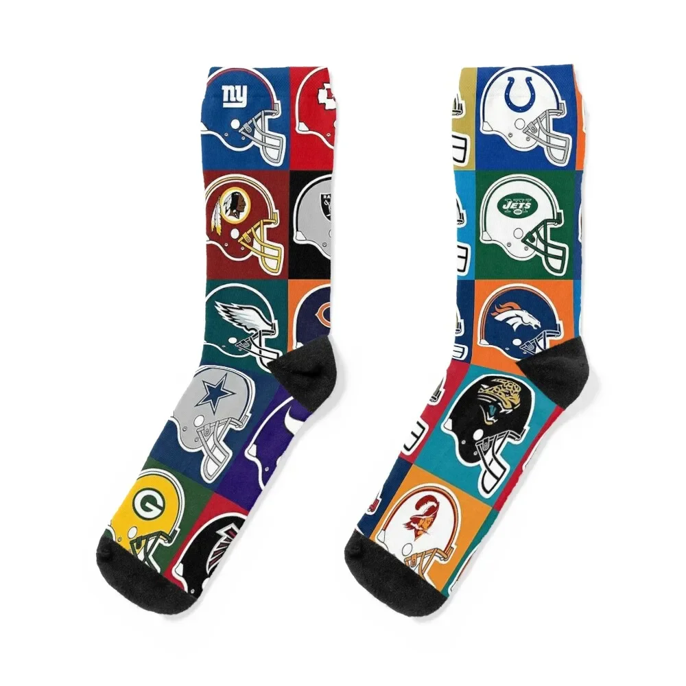 

American Football Poster Socks winter thermal winter Rugby anti-slip Mens Socks Women's