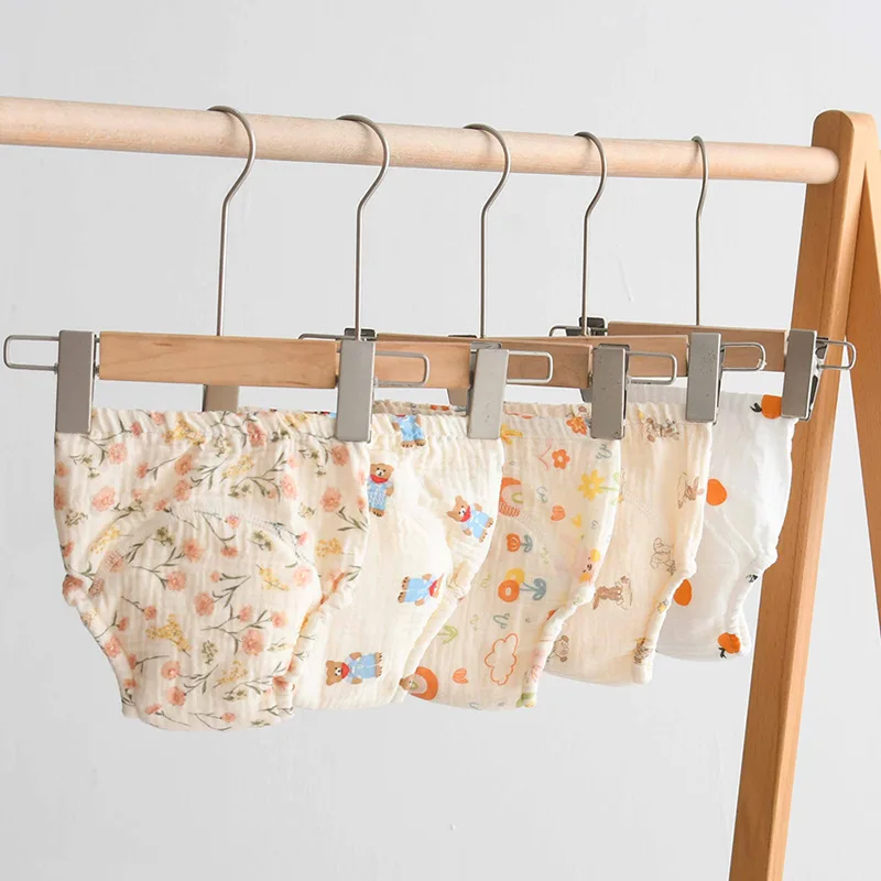 Korean Style Cotton Baby Waterproof Training Pants New Baby Diaper Infant Washable Shorts Nappy Panties Nappy Changing Underwear baby training pants cloth diapers waterproof diapers